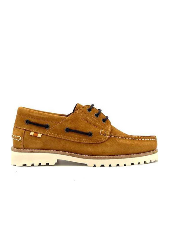 Ανδρικά Boat Shoes σε Καφέ Χρώμα