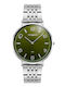 Vogue Herrenuhr Batterie mit Silber Metall-Armband