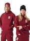 League Sweatshirts für Herren mit Kapuze Rot