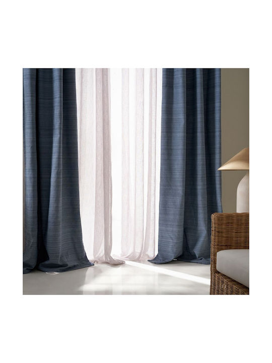 Gofis Home Vorhang mit Bleistiftfalten Gofis Jean Blau 130x270cm