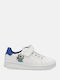 Brainrot Tralalero Tralala Παιδικά Sneakers Ανατομικά με Σκρατς Λευκά