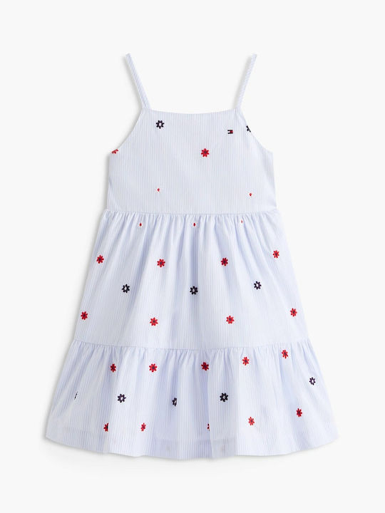 Rochie Fete Fără Mâneci Floral Set Cu Haină Albă