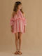 Girls Polka Dot Dress Poua
