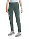 Jack Wolfskin Women's Long Hiking Trousers Green
