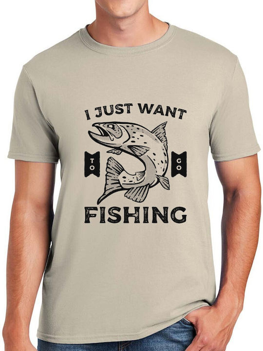 T-shirt Fishing Desire Graphic Pop Culture Sand
