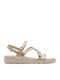Leather Women's Sandals Rose Gold
