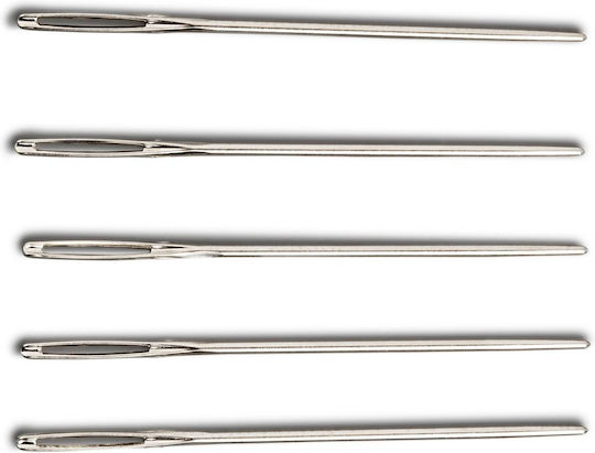 Ace Argintii de Broderie Fără Vârfuri 25 Bucăți 37 Mm X 0,8 Mm Mărimea 24 Prym