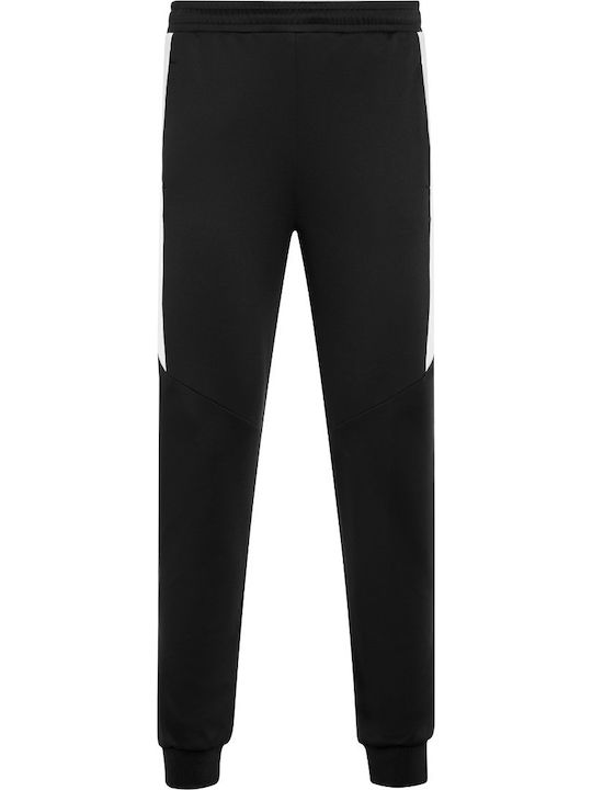 Herren-Sweatpants mit Gummizug Schwarz