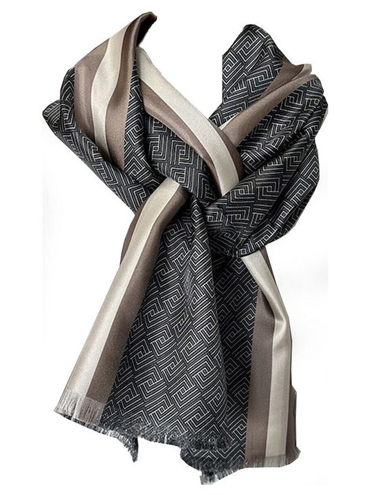 Men's Silky Gray Foulard
