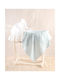 Rythmos Baby Cradle Sheet Cotton Green 80x110cm