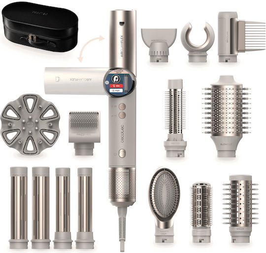 Cecotec Perie de Păr Electrică Ceramică cu Aer și Cap Rotativ pentru Bucle 1400W