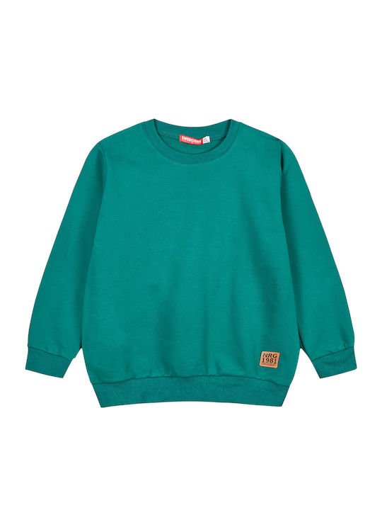 Energiers Kids Sweatshirt Emerald Basic Line