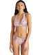 Bikini Τριγωνάκι D Cup Animal Print Πορτοκαλί