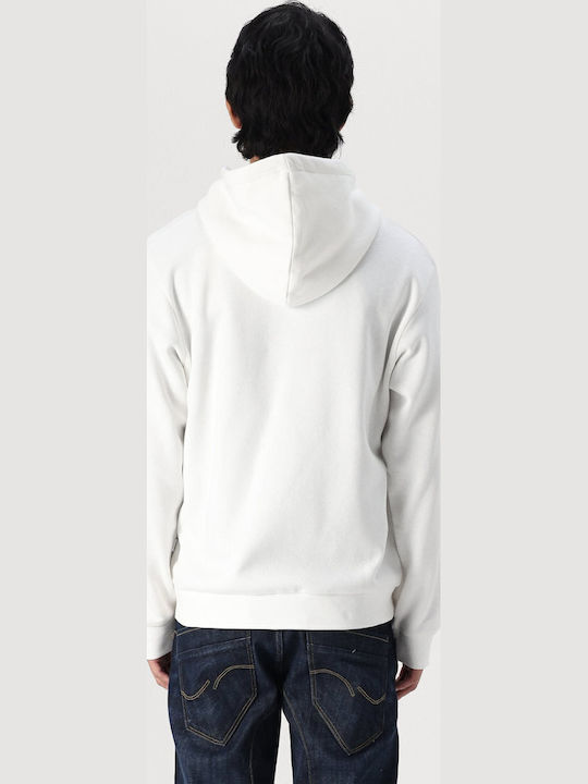 Men's Hooded Jacket White