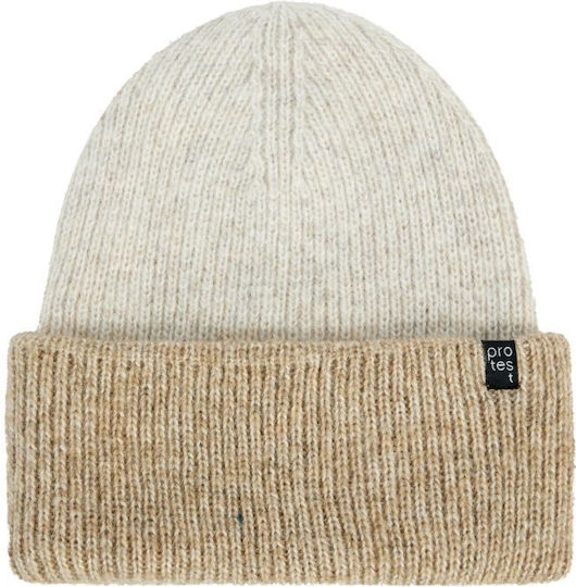 Beanie Căciulă Pentru Femei Tricotată În Culoare Albă