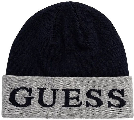Beanie Men's Knitted Beanie in Navy Blue Colour