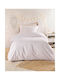 Rythmos Set Kids Duvet Cover Single with Pillowcase Cotton Beige 160x250cm