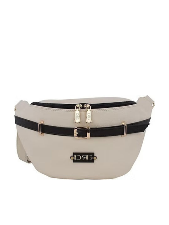 De Raggi Leather Women's Crossbody Bag Ecru