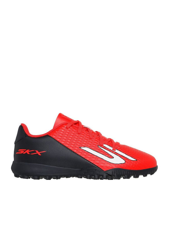 Kids Soccer Cleats Skx2 Jr Td Turf Red