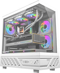 Darkflash DS950 Gaming Mini-Turm mit Seitenfenster