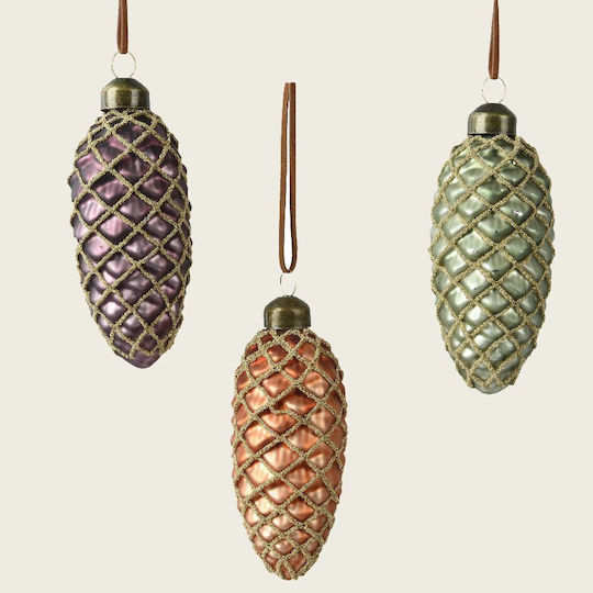 Beauty Home Decoratiune De Craciun Con De Brad Lungime 10 Cm Verde