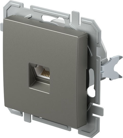 Socket Cat5e KS RJ45 8/8 Ti XO Logiq