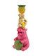 Zen Collection Polyresin Candle Holder 10.2x25.6x9cm