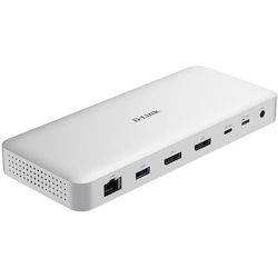 D-Link Докинг Станция с PD Ethernet Сива (DUF-901)