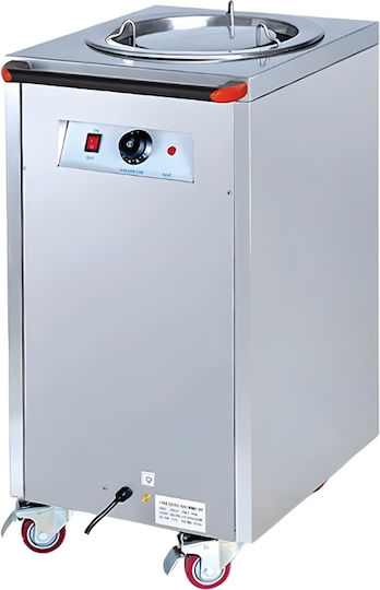e-exoplismos Heating Buffet with Dimensions 45x55x87cm Dynamic Pw 101 Plate Warmer