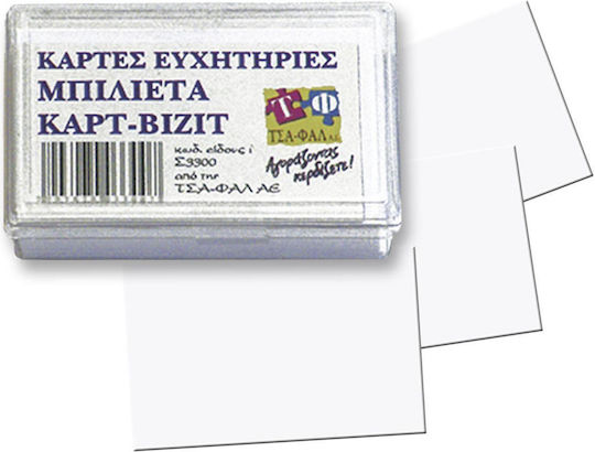Картвизит Пакет 100 Броя Justnote 3876 1 Брой