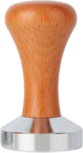 Homestyle Tamper with Flat Surface 58mm in Brown Colour