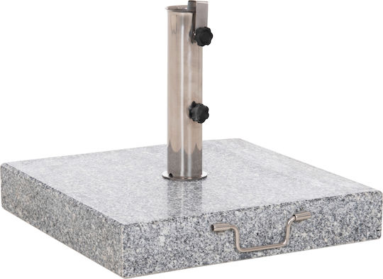 HomeMarkt Bază de Umbrelă Metalică Granit 50x50x40cm