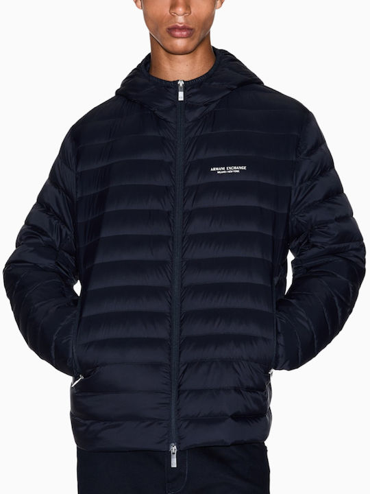 Herren Jacken Winter Blau