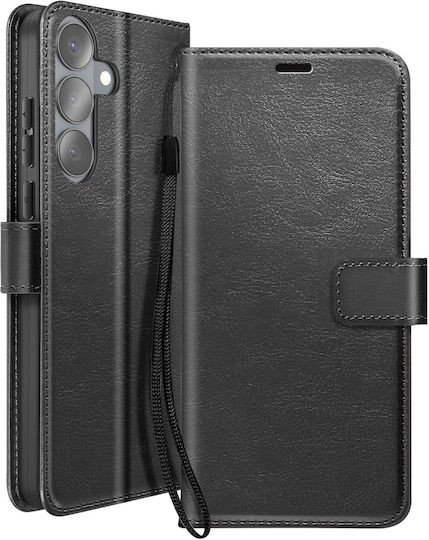 Mayaxess Brieftasche Hülle Galaxy S26 Lanyard Stand Funktion Schwarz