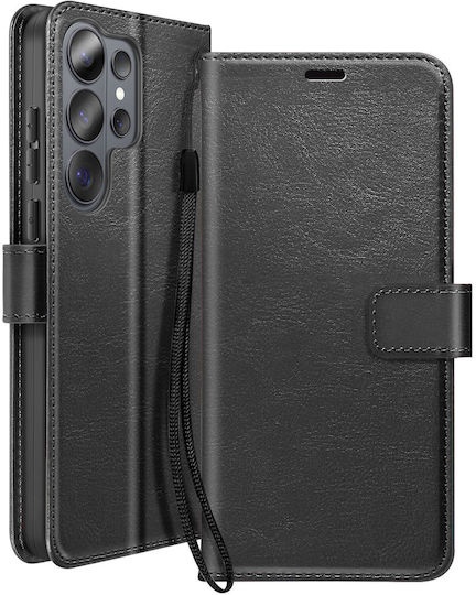 Mayaxess Wallet Case Galaxy S26 Ultra Lanyard Stand Function Black