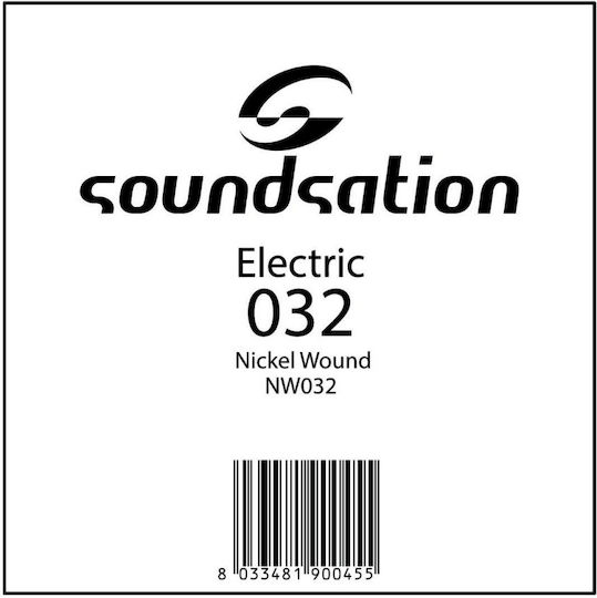 Soundsation Nw032 Electric Guitar String Nickel Wound 0.32 Electric Guitar String Nickel Wound 0.32