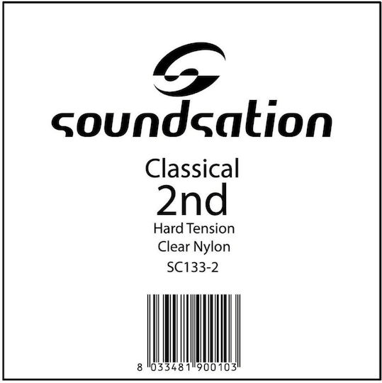 Soundsation Sc1332 Classic Guitar String Hard Tension B 2nd String Classic Guitar Hard Tension B 2nd