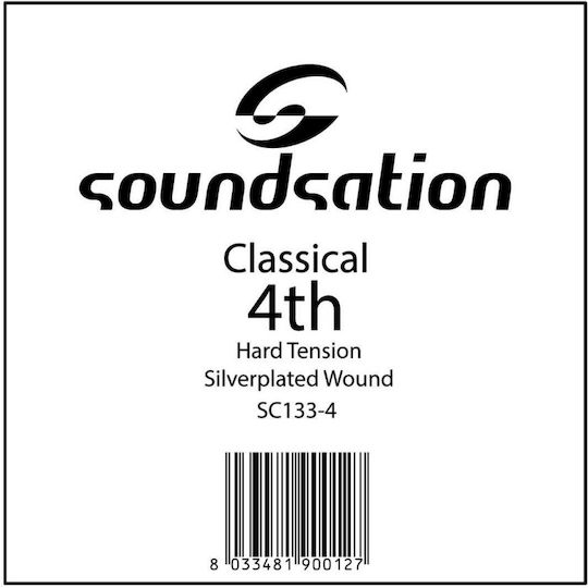 Soundsation Sc1334 Classic Guitar String Hard Tension D 4th Classic Guitar String Hard Tension D 4th