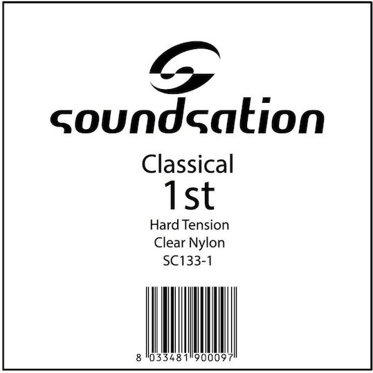 Soundsation Sc1331 Classic Guitar String Hard Tension Mi 1st String Classic Guitar Hard Tension Mi 1st