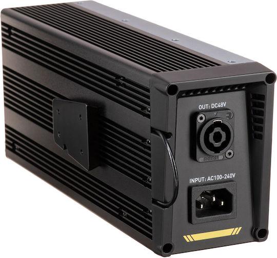 Nanlite Fc-500b Kit Spot Led Bi-Color + Controler De Putere Bt-bcs-48v3.5mm Grip Baterie Stație De Control V-mount