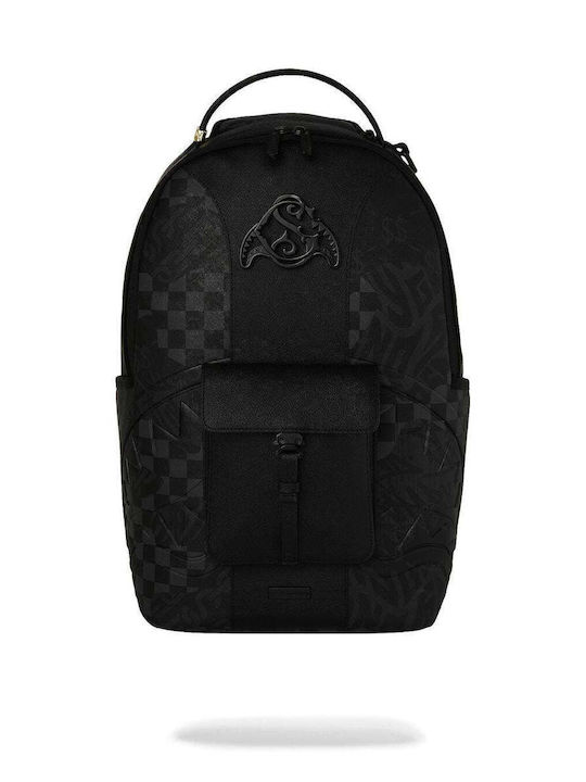 Sprayground 3am Mix Up V2 Σχολική Τσάντα Πλάτης Μαύρη με Θήκη για Παγούρι