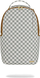 Sprayground Cream Check Dlxsv De Spate Albă