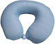 Μαξιλαράκι Ταξιδίου Memory Foam Γαλάζιο