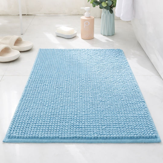 My Home Luxury Non-Slip Bath Mat XNEDM-2 Light Blue 40x60cm