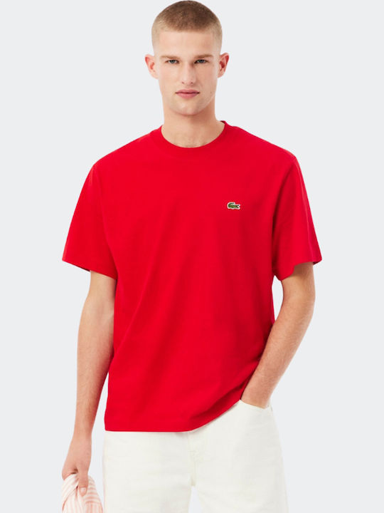 Lacoste T-shirt Κόκκινο