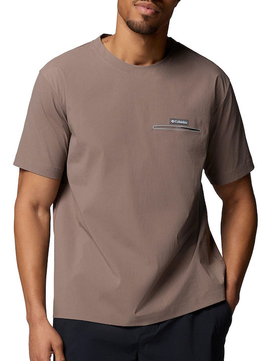 Columbia T-shirt Brown