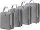 Gray Organizer Case 4 Pieces