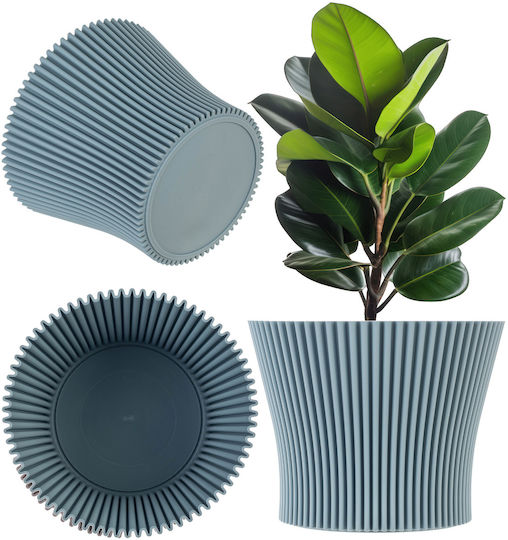 Kadax Kadax Kunststoff Blumentopf Hellgrün 13cm