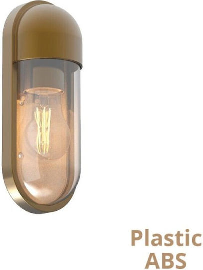 Viokef Modern Wall Lamp with E27 Bronze Socket 24x8.8x24cm