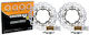 Σετ Φρενων Εμπρος Cubiq Υπερμεγεθες 320mm Yamaha Xp 530 Τ-μαχ Kg4982qs Galfer Kg4982qs